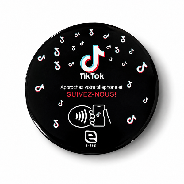 Plaque NFC – TikTok