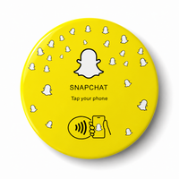 Plaque NFC – Snapchat 1