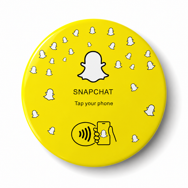 Plaque NFC – Snapchat