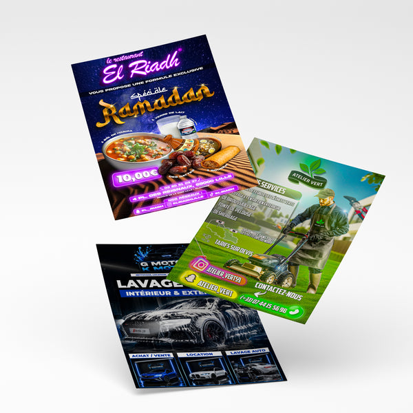 Impression de flyers